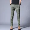 ICPANS Summer Thin Casual Pants Men Pockets with Zipper Black Slim Fit Skinny Mens Trousers Office ► Photo 2/6