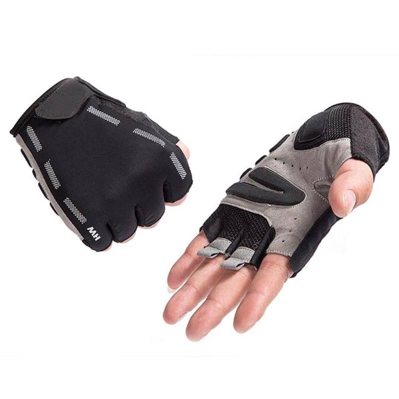 Cycling Anti-slip Anti-sweat Men Women Half Finger Gloves Breathable Anti-shock Sports Gloves MTB Bike Bicycle Riding Glove