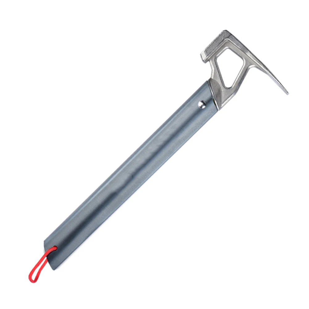 Multifunction Tent Hammer Lightweight Aluminum Handle Stainless Steel