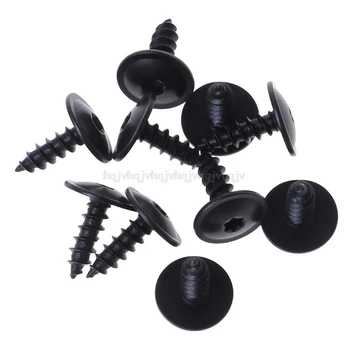 

10pcs Engine Cover Undertray Splashguard Wheel Arch Torx Screw 5x16mm Clips N09 19 Dropship