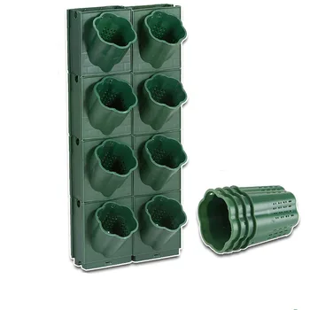 

1pcs Three-dimensional Vertical Green Plant Pot Wall Hanging Flower Pot Multi-layer Combination Balcony Bonsai Garden Decor