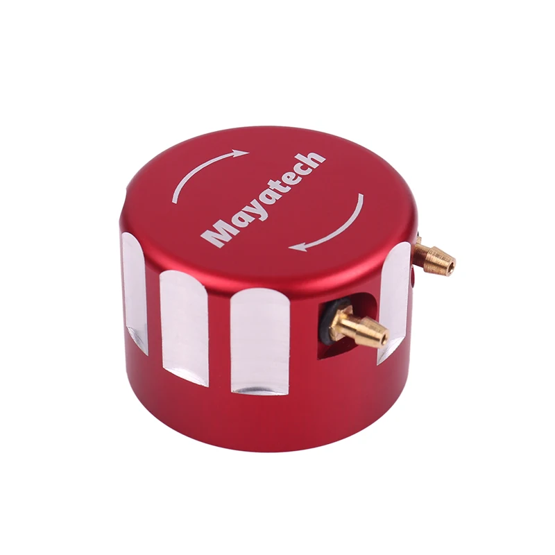 Mayatech CNC Aluminum Alloy Oilcan Cover Gasoline Tank Box Lid Oil Drum Cap Shell Top Adapter Filter for RC Aircraft Fixed Wing 3