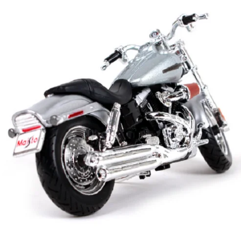 Maisto 1:18 Harley 2009 FXDFSE CVO Fat Bob Мотоцикл Велосипед литье под давлением модель игрушки в коробке