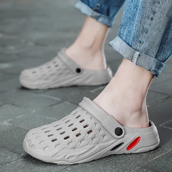 

Fashion Non-slip Sneakers Men Casual Water Shoes Tenis Beach Sandals Shoes Outdoor Flat Size 46 Slippers Male Swimming Trainers
