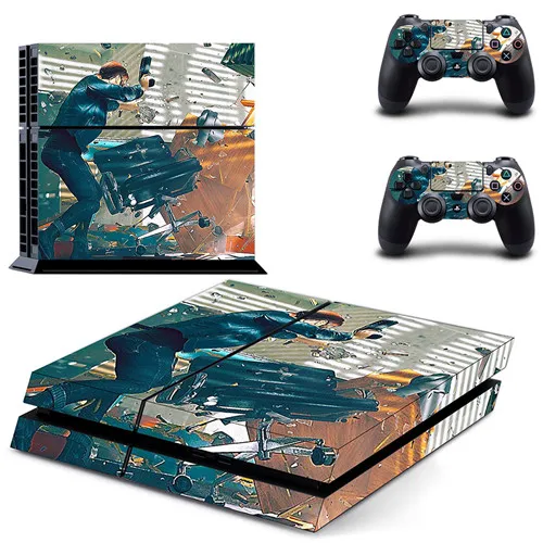 KPTM1936 Управление наклейка для PS4 Наклейка для sony playstation 4 консоли и 2 управления ler скины PS4 стикер s винил - Цвет: KPTM1936