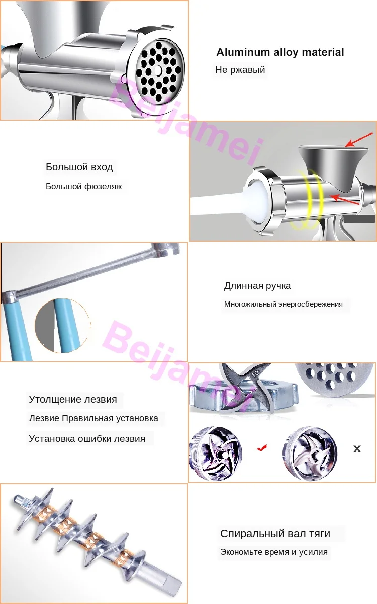 meat grinder details