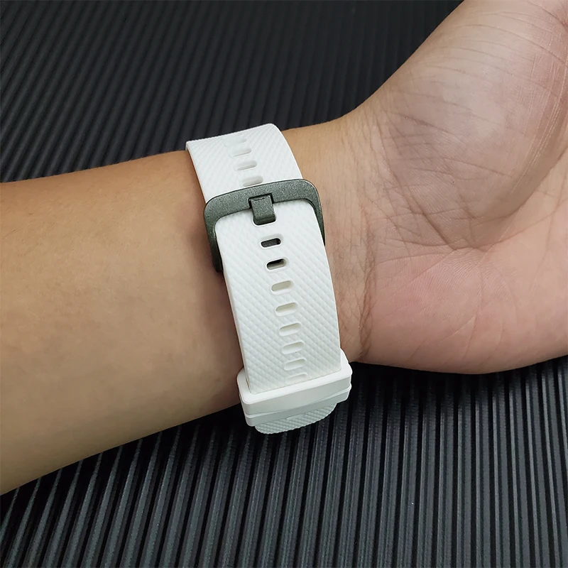 20 мм Quick Release силиконовый ремешок для часов для Garmin Venu Смарт часы ремешок Браслет замена аксессуары Текстура браслет