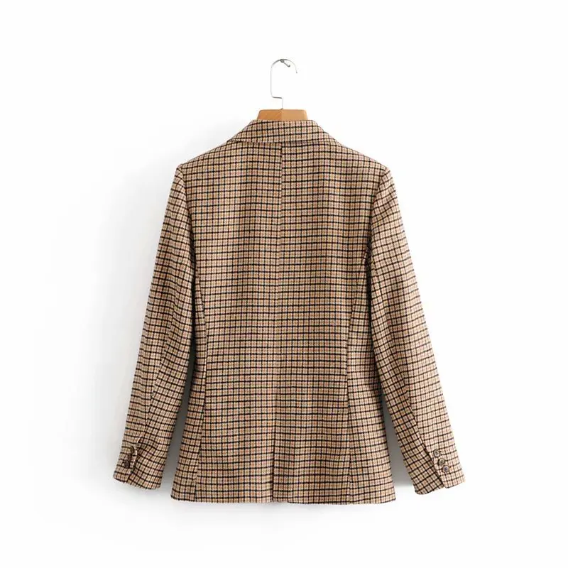 

Spring New Style Europe And America WOMEN'S Dress Fashion Slim Models Pattern One-Button Suit Jacket W2099