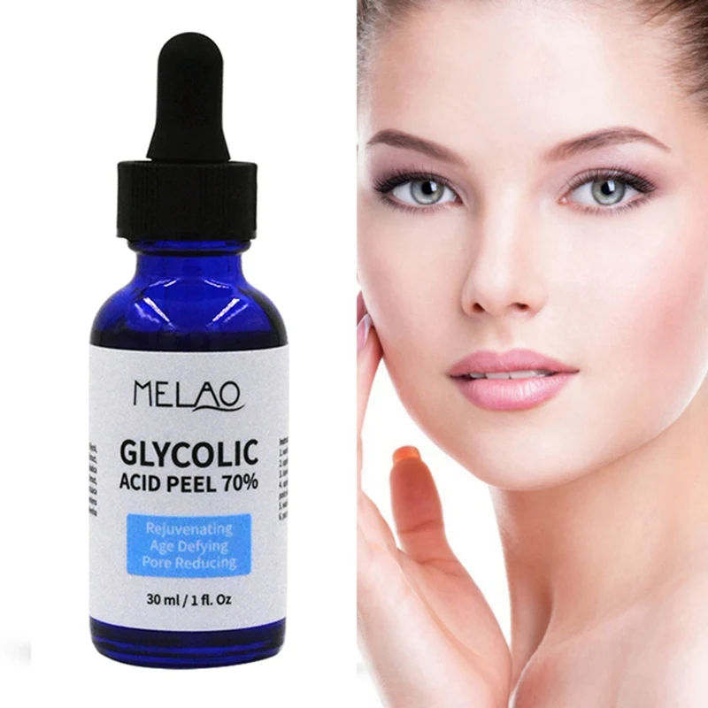 

Glycolic Acid Peel 70% Shrink Pores Brighten Skin Color Balance Water And Oil Improve Acne Skin