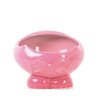 

Pets Feeding Bowl Porcelain Easy Cleaning Pet Bowl Cat Feeding Dishes Water Food Storage Feeder for Pet Miska Dla Psa 120x100mm