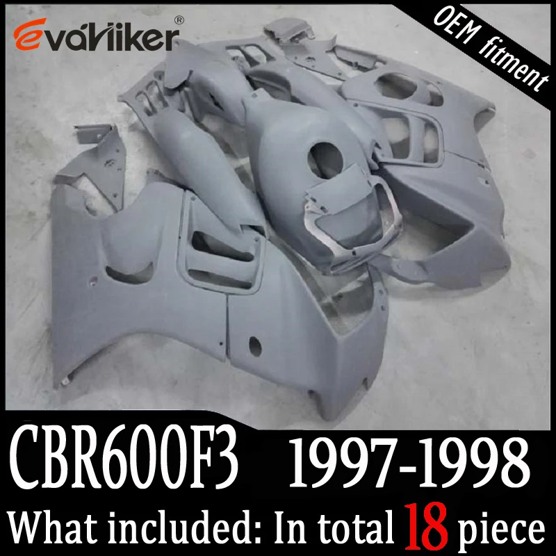 Заказной обтекатель мотоцикла для CBR600F3 1997-1998 ABS пластиковые панели мотоцикла литьевая форма желтый+ подарки