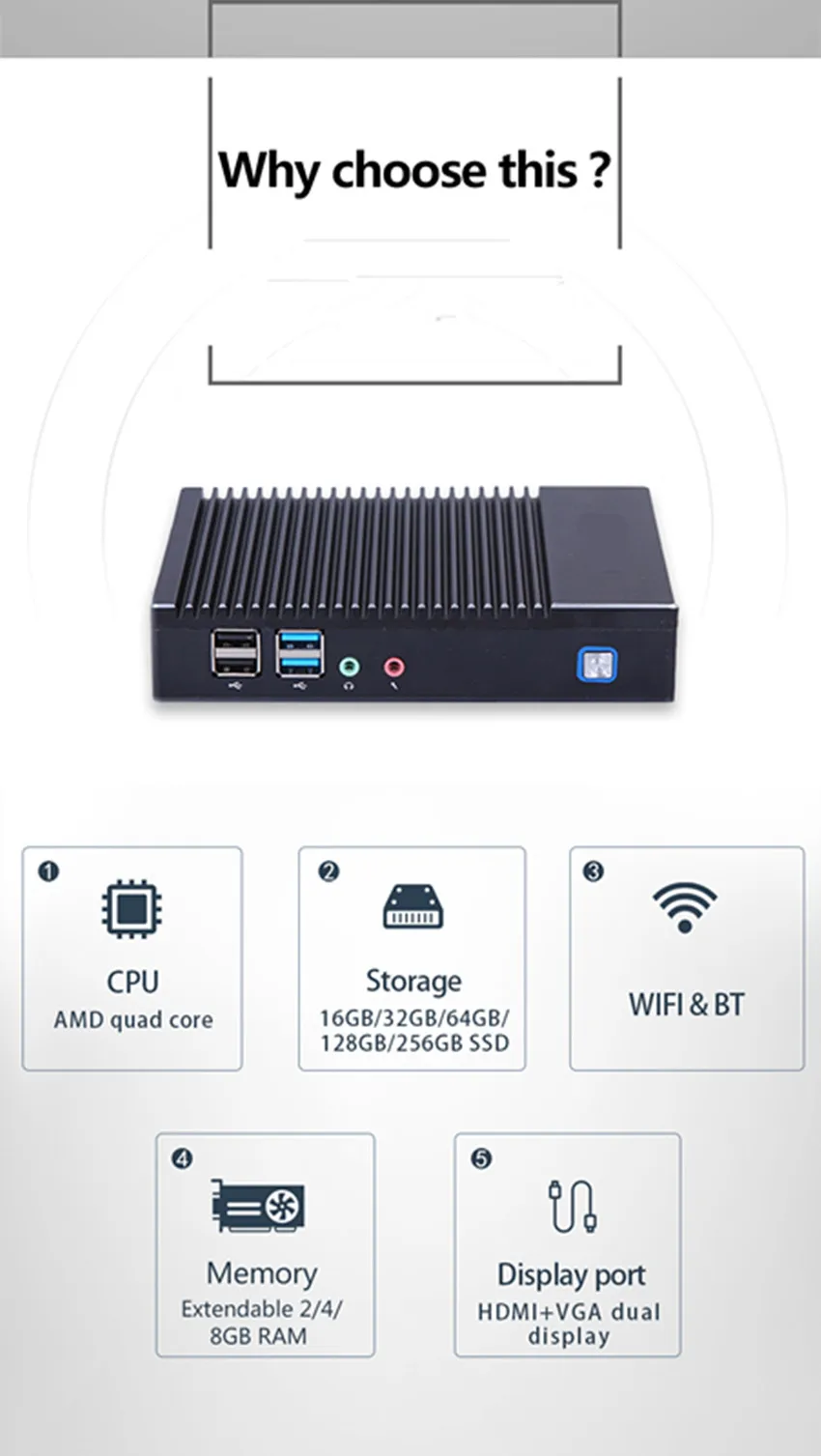 China mini pc 4 lan fanless pfsense firewall 4 ethernet ports mini pc 4lan pc cheap mini server computer