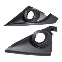 Beler 2 шт. ABS Автомобильная передняя дверь столб твитер крышка отделка гарнир 12 В Подходит для Honda Accord