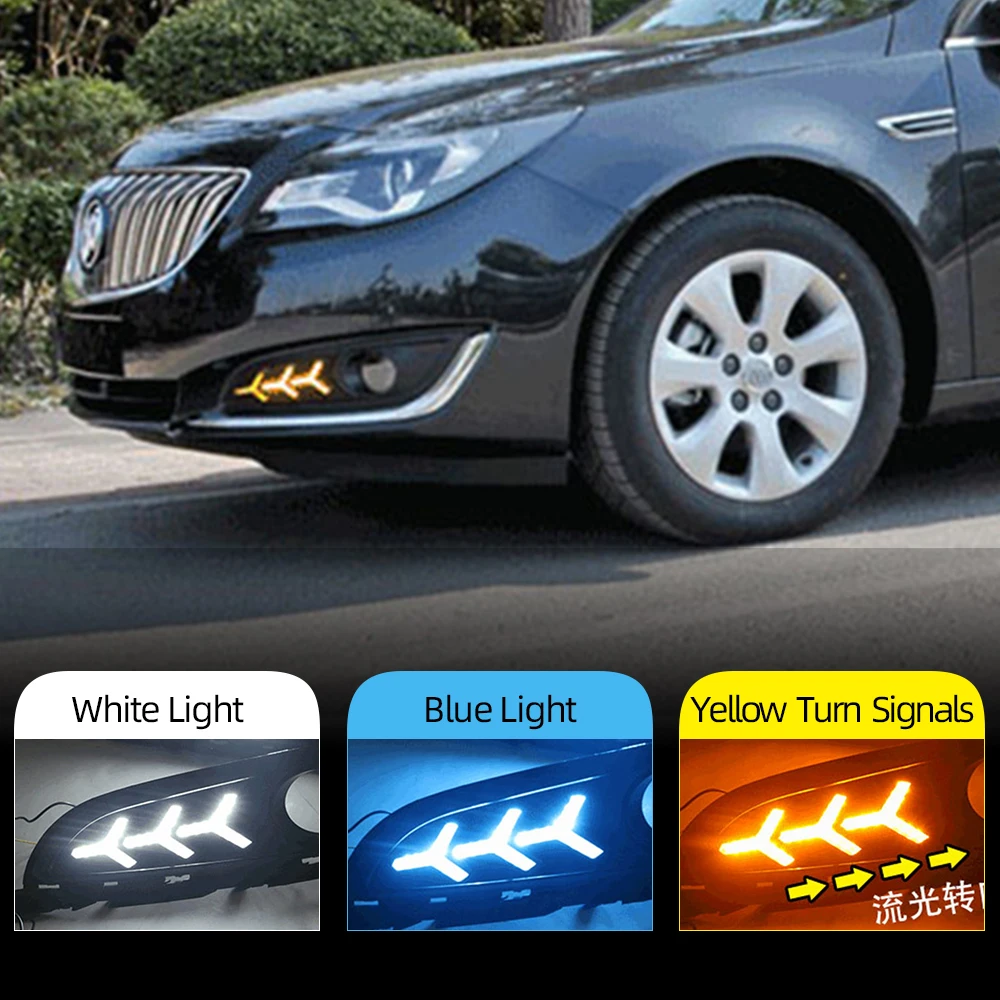 2 шт. светодиодный фонарь для Buick Opel Regal Insignia 2013 2014 2015 DRL дневные ходовые огни