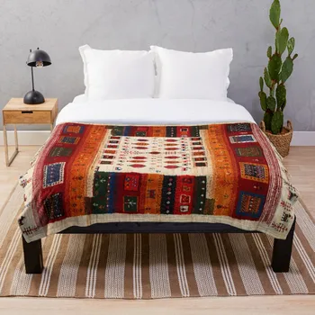 

Traditional Moroccan Bohemian Artwork Throw Blanket Soft Sherpa Blanket Bed Sheet Single Knee Blanket Office Nap Blanket