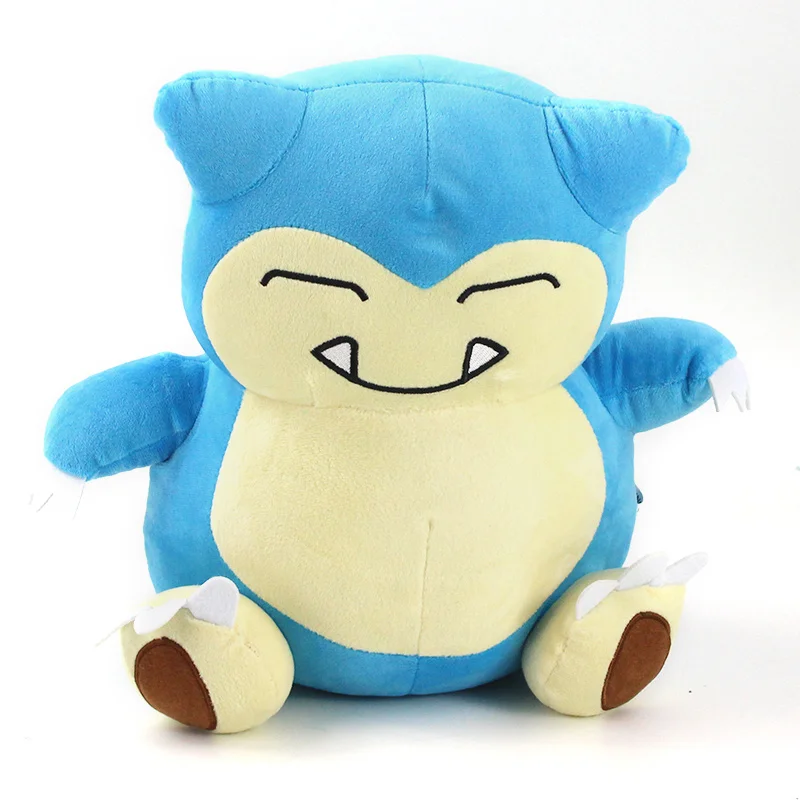 29 см Большой размер аниме Kawaii Snorlax Мягкие плюшевые игрушки Подушка Peluche мультфильм кукла подарки на день рождения для детей