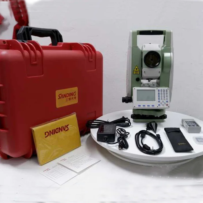 New Sanding Sts722 R10 2" 1000m Reflectorless Total Station Theodolites AliExpress
