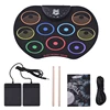 Color Hand-Rolled Drum 7 Standard Timbres 9 Demo Songs Music Sense Cultivation Children Educational Drum kit Instrument Toys 6