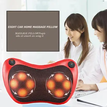

Electric Infrared Massage Pillow with Sufficient Durability and Ruggedness Neck Shoulder Back Relax Massager for Car Home