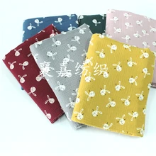 135 см X 50 см Высококачественная мягкая Двойная Текстура крепа Ежика Милая хлопковая ткань кролика, сделать рубашку, платье, нижнее белье, ткань