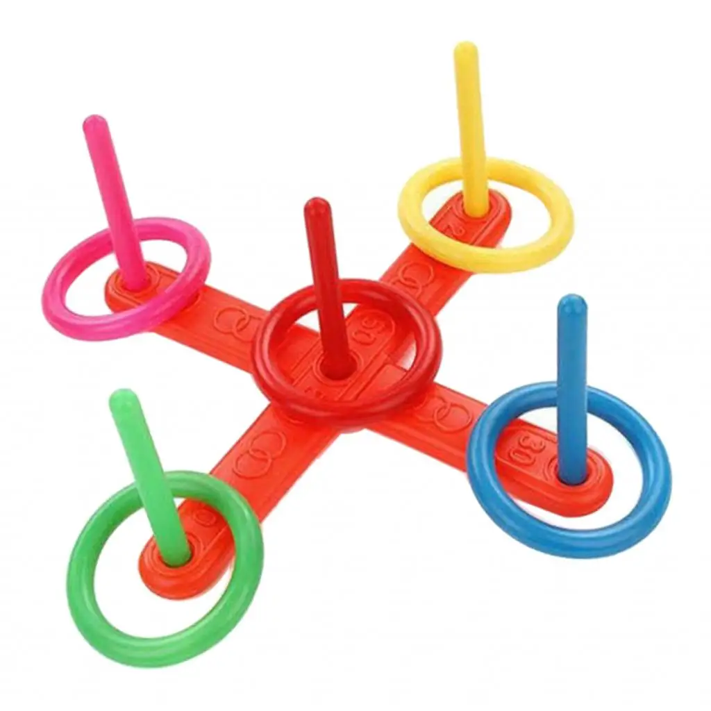Easy Backyard Games to Assemble Fun for Kids Party Ring Toss Games 