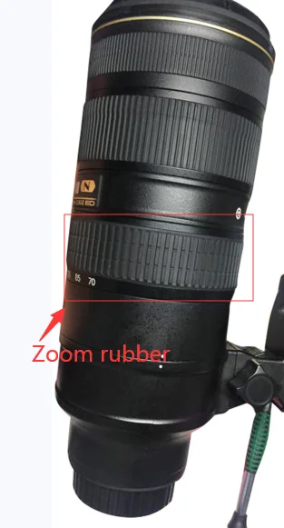 Новое оригинальное резиновое кольцо для объектива Nikon AF-S Nikkor 70-200 70-200 мм f/2,8G ED VR II запасная часть(gen2