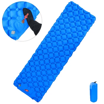 

New Arrive Inflatable Sleeping Pad With Air Bag Mattress Outdoor Camping Mat Ultralight Tent Camp Moisture-proof Pad