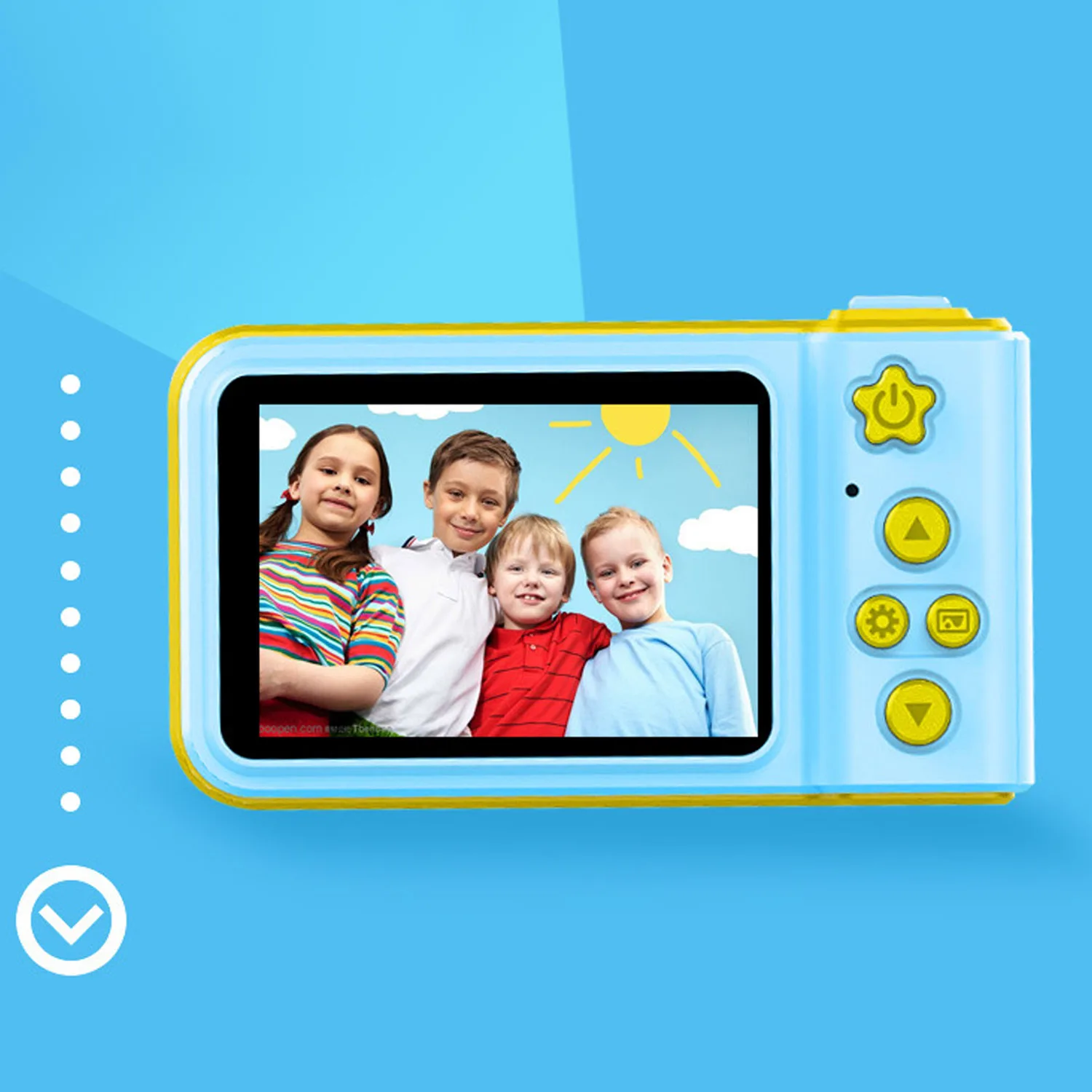 Многоязычный 1080 P Мини милый экран Цифровая камера портативный камкордер детские игрушки Встроенные игры для малышей фотографии подарки