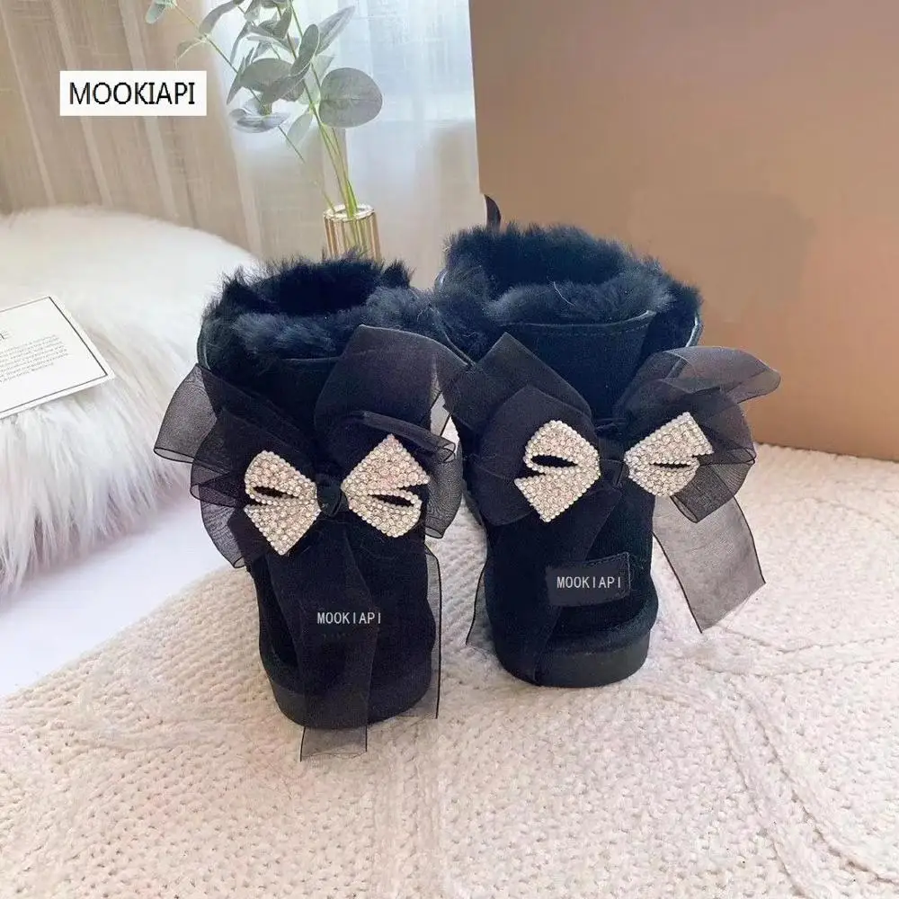 

Australia's highest quality women's snow boots, real sheepskin, 100% natural wool, the latest women's shoes, free delivery