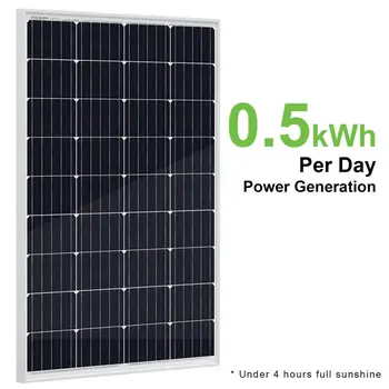 Panel Solar ecológico, 100W, 120W, 12V, 18V, para caravana, barco, casa, fuera de la red, Kit Solar monocristalino de 200W y 300W