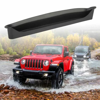 

Set Storage Box Passenger Organizer For Jeep Wrangler JL 2018-2020 Black Mat