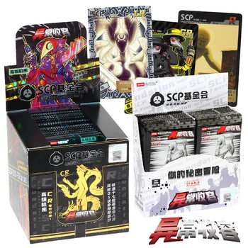 SCP Foundation Collezione di carte Giochi di carta Gioco da tavolo anime per bambini Carte collezionabili da tavolo Kaarten