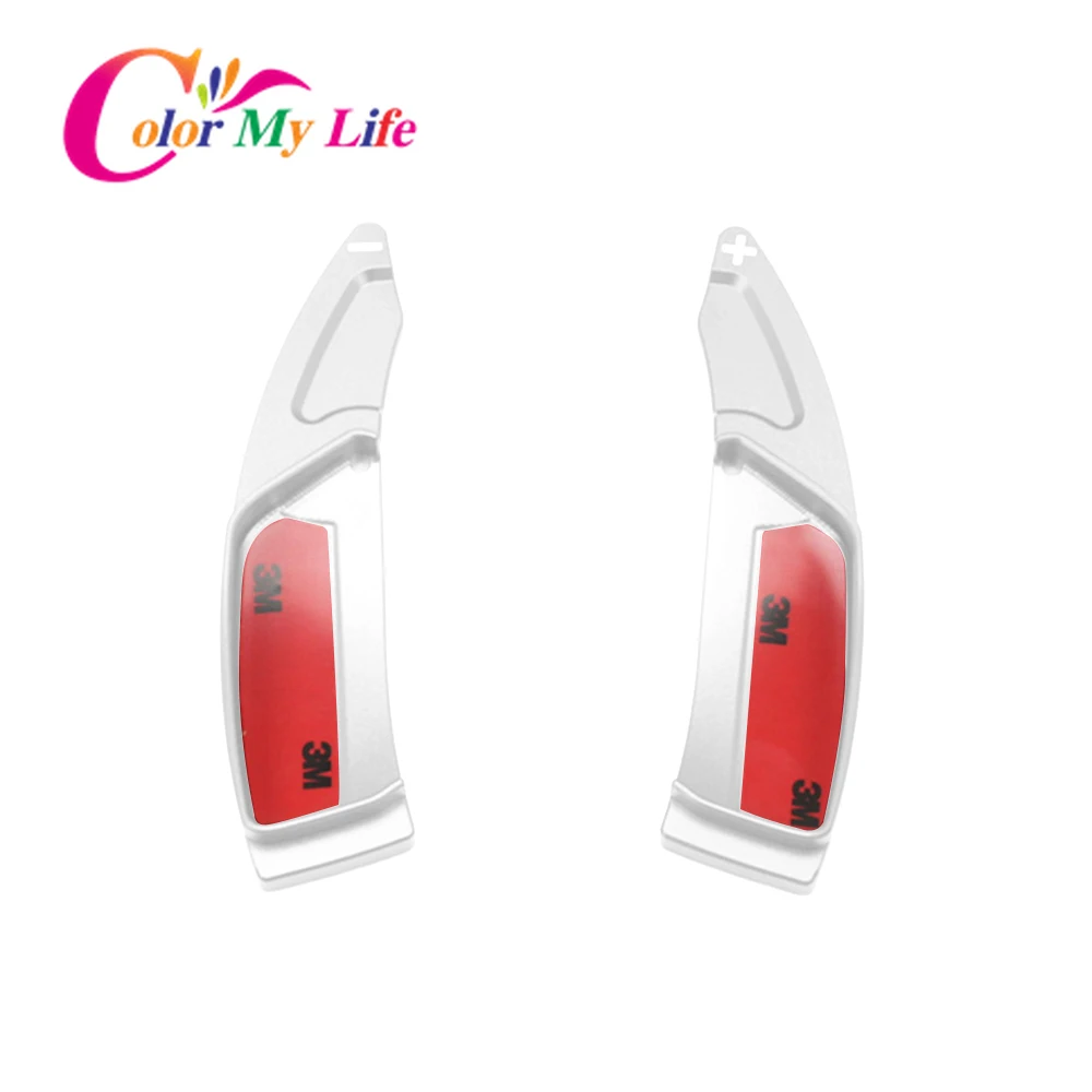 Autoadesivo Di Estensione Delle Pagaie Dell'Ingranaggio Della Pagaia Del Cambio Del Volante Dell'Automobile Di Colore My Life Per Peugeot 2008 Gt Line