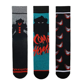 

Cartoon Female Sock Monster Socks for Men's Solid Unisex Casual Cotton Sox Adult Autumn Winter Vintag Novelty Trend Skarpetki