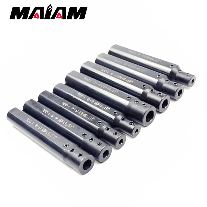 SHB12 SHB16 SHB20 SHB25 Small Diameter Boring Bars Round Shank Boring tool holder tools rod milling lathe boring cutter sleeve boring bar and boring head