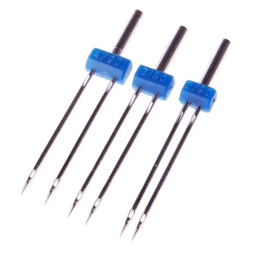 3pcs/set 2/3/4MM Double Twin Needles Pins For Household Multi-Functional Sewing Machine Accessories multifuctional fittings | Дом и сад