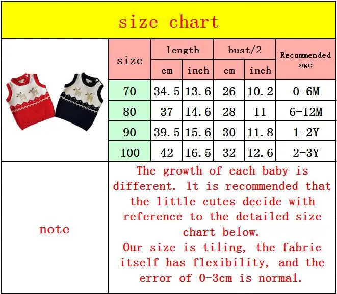 Baby Girls Christmas Clothes Toddler Sweater baby Winter Warm Thick Sweater shirts Girls boys XMAS Tops Sweaters vest 0-24M