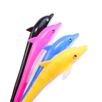 

K3 Lovely Color Dolphin Neutral Pen Signature Pen Small Fresh Creative Marine Animal Black Water Pen 0057