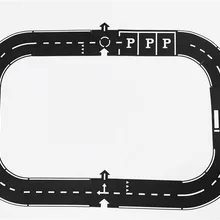 Детские напольные игры, дорожное движение, коврик-головоломка, ковер, сделай сам, железная дорога, гибкий трек, игрушки, набор гоночных дорожек для мальчика, подарки для детей