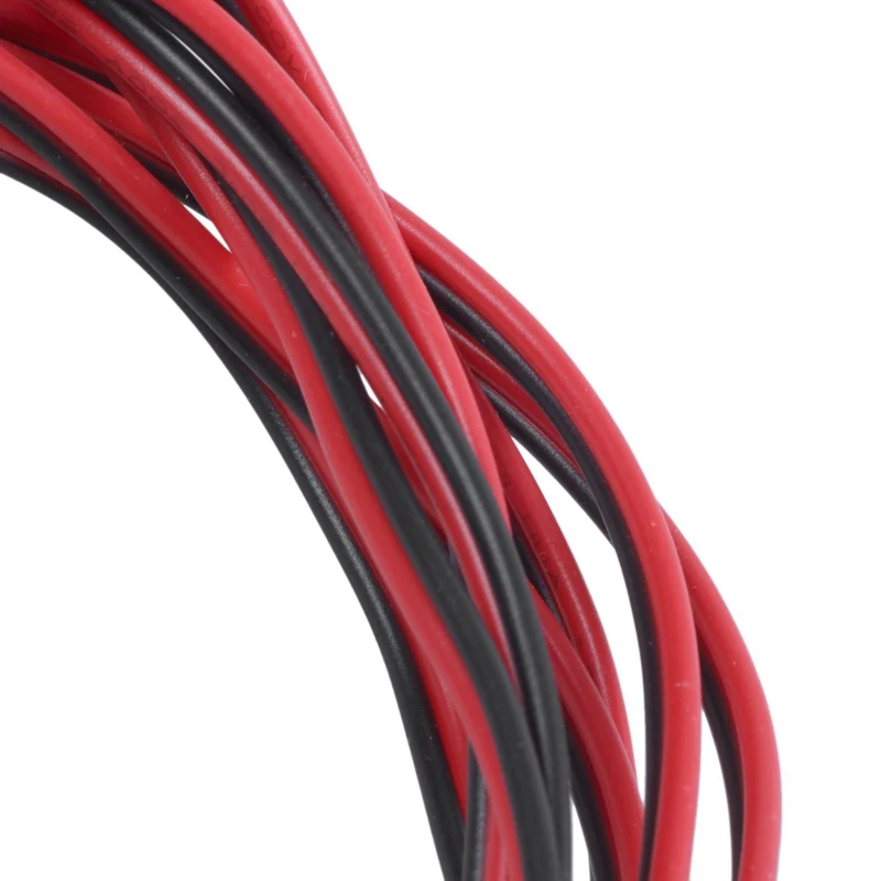 5 м 22AWG Красный Черный двухъядерный Электрический кабель провод для авто динамик