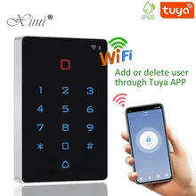 Système de contrôle d'accès WiFi autonome, télécommande intelligente Tuya, déverrouillage à distance, sans fil, étanche, clavier RFID