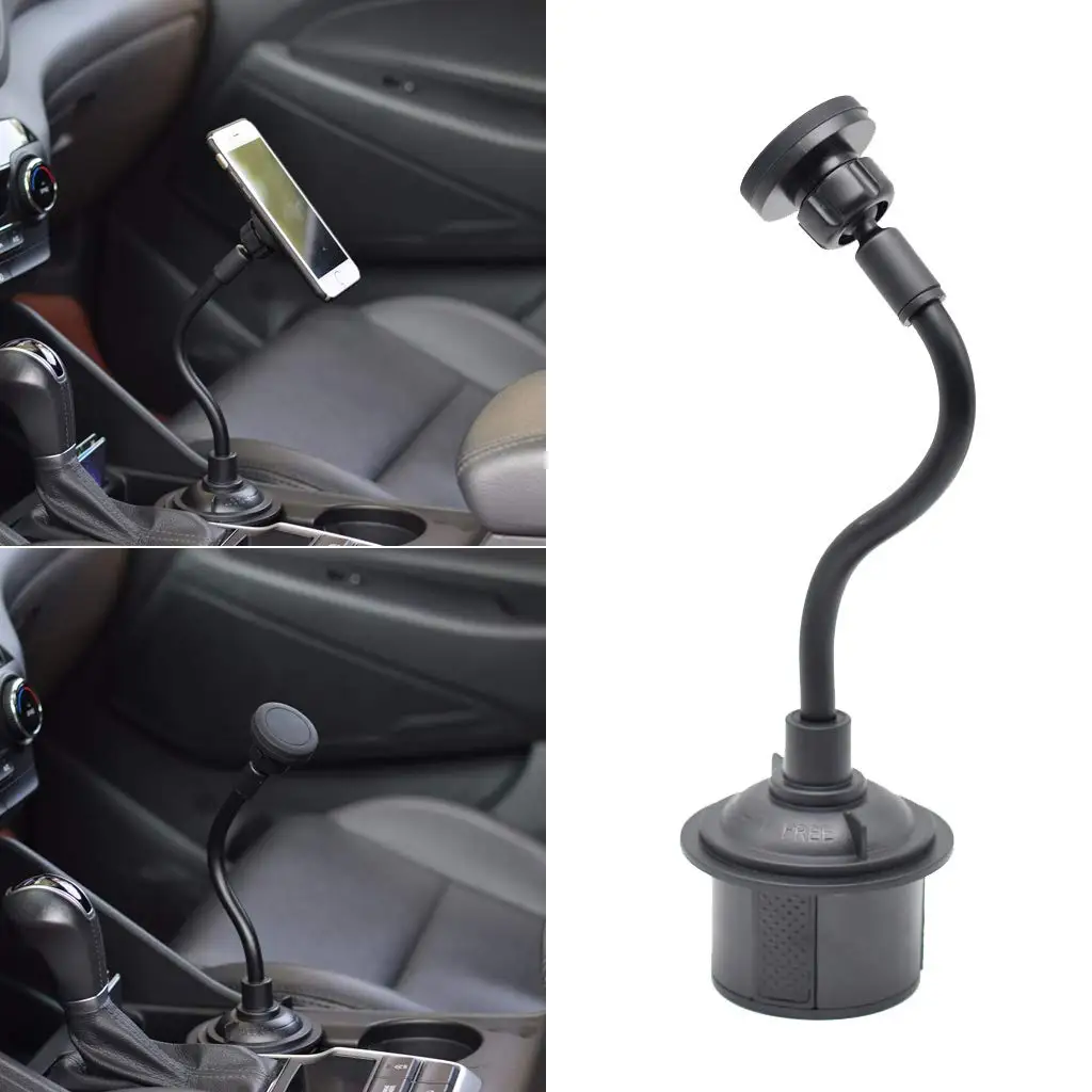 mobile grip holder Adjustable Gooseneck Cup phone Holder Magnetic Car Cup Holder Phone Mount Long Arm Phone Cup Holder For Xiaomi Redmi Note 7 GPS adjustable phone stand