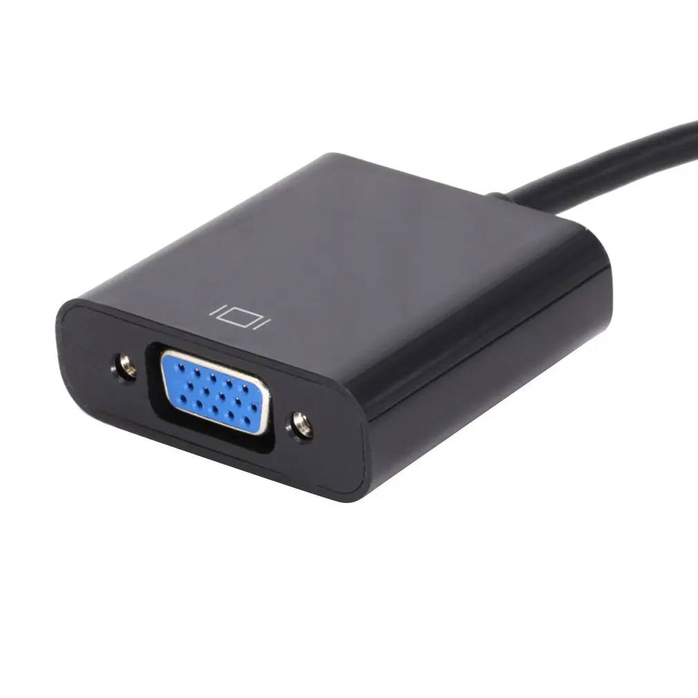 1080P Dvi-D 24+1 Pin Male To Vga 15Pin Female Active Cable Adapter Converter Dvi To Vga Hd Display Video Adapter Cable
