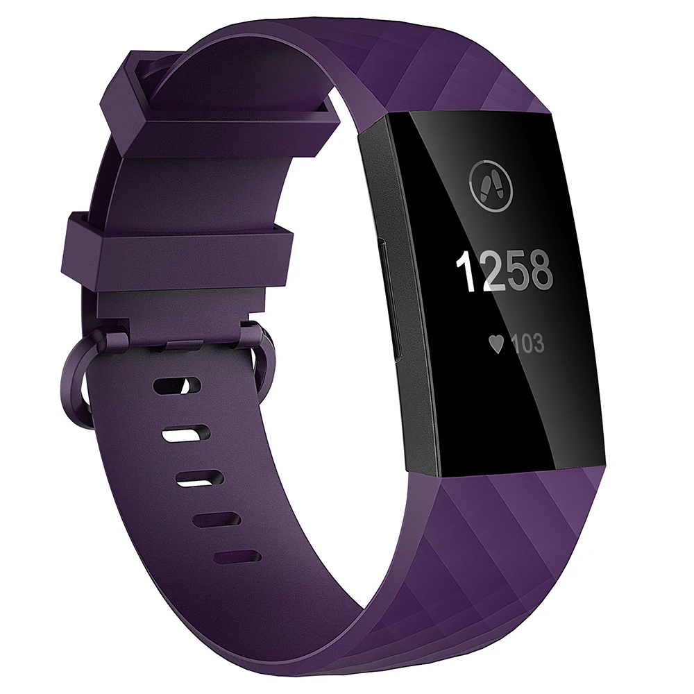Breathe Sport Bands Waterproof &Soft Comfortable Multi-Color Replacement Wristband for Fitbit Charge 4 / Charge 3 / Charge 3 SE 