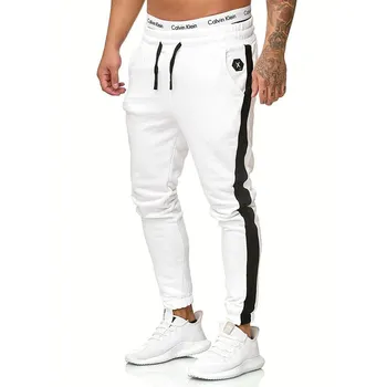 

Men Trousers Popular Casual High Waist Sweatpants Pockets Drawstring Feet Harem Pants