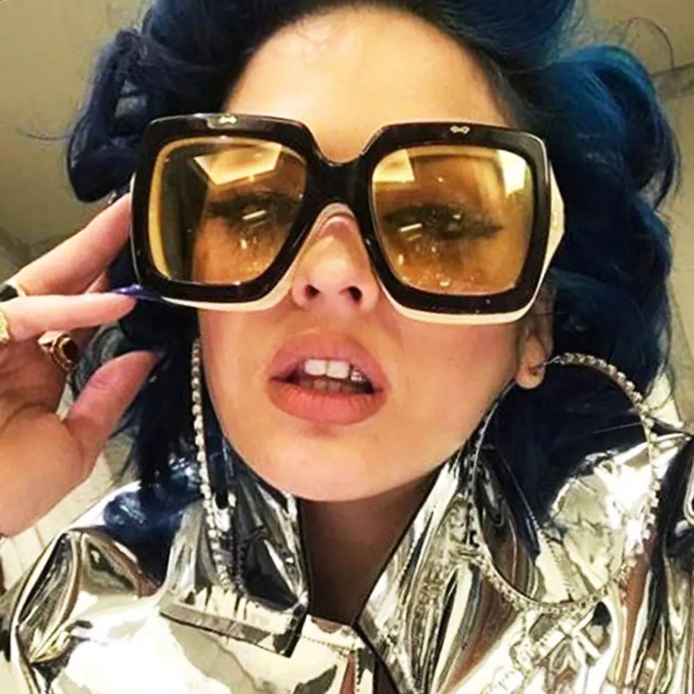 45501 doppia lente di Vibrazione Occhiali Da Sole Quadrati Delle Donne  Degli Uomini Retro CCSPACE Occhiali di Marca di Modo Shades|designer  shades|fashion shadessquare sunglasses men - AliExpress