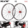 RXR Road Bike Wheelset X6 700C Bearing Wheels 7-11 Speed V Brake Clincher Front Rear Aluminum alloy Wheelsets ► Photo 1/6