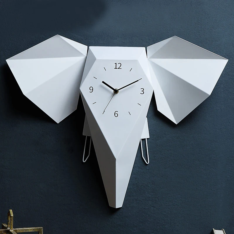 Hoshine современный дизайн стены Klok украшение дома Horloge Saat большой размер 3d часы настенные Короткие Белый Черный цвет