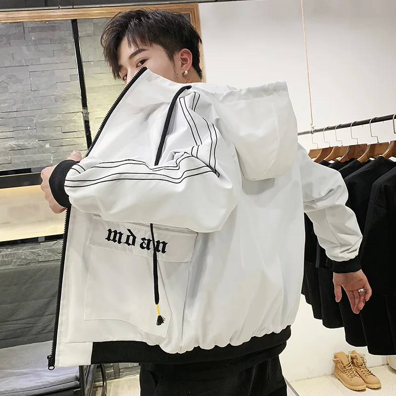 

MEN'S Coat 2020 Spring And Autumn New Style Handsome Tooling Jacket Men Trend Casual Jacket Men's Loose-Fit