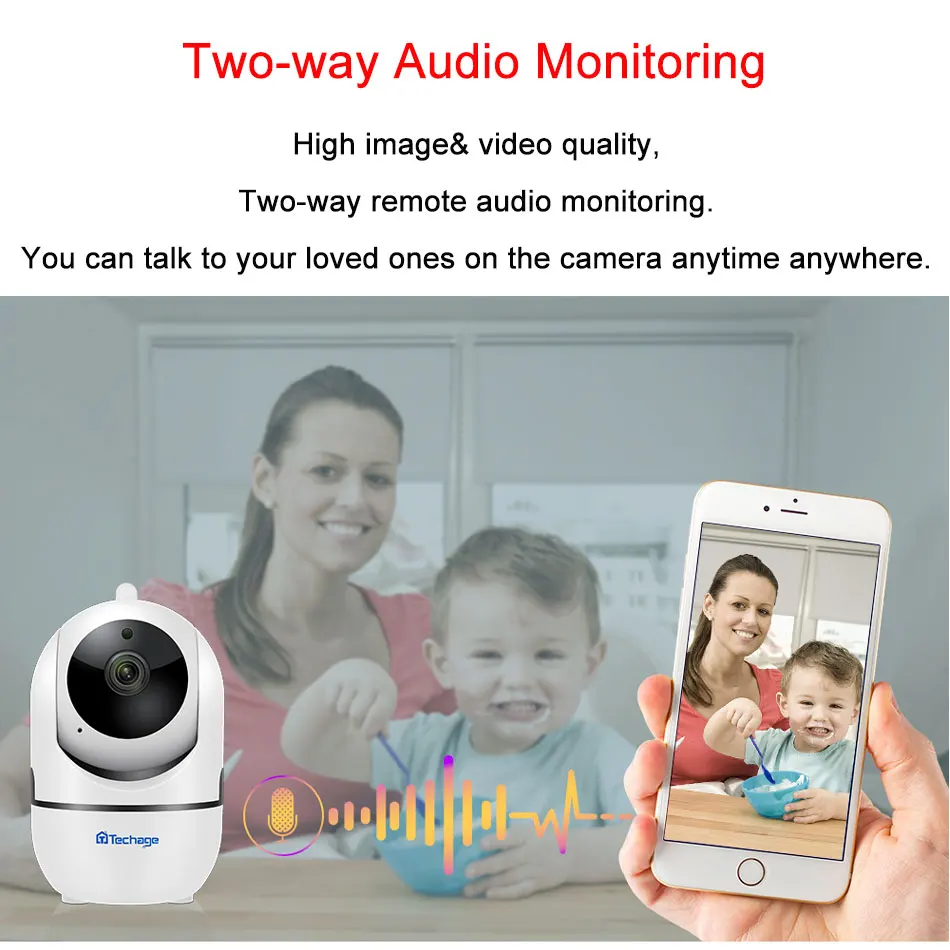 1080P HD CCTV Мини WiFi камера для детей P2PMonitor облачная Беспроводная ip-камера с автоматическим отслеживанием движения видео охранное наблюдение